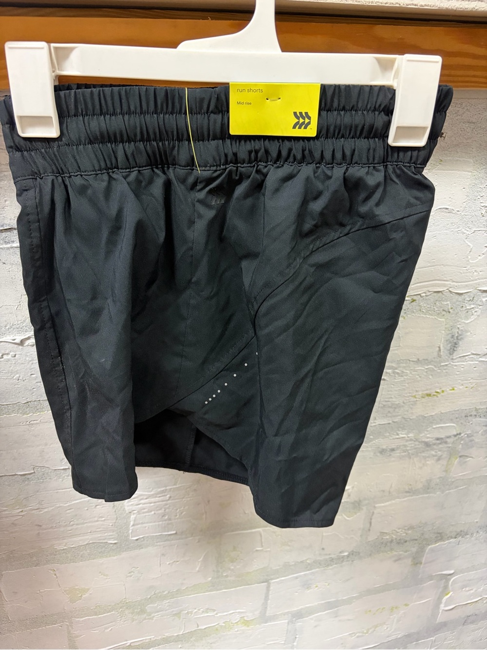 Men's Black Run Shorts